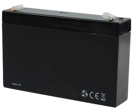 Bateria Chumbo 6V 7Ah (150 x 35 x 94 mm)