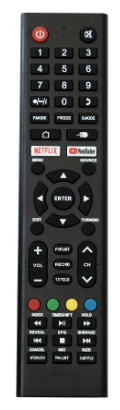 Comando Original p/ TV´s SMART SILVER (Compatível com Números de Série ITJP...)