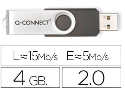Pen Drive USB Flash 4GB - Q-CONNECT