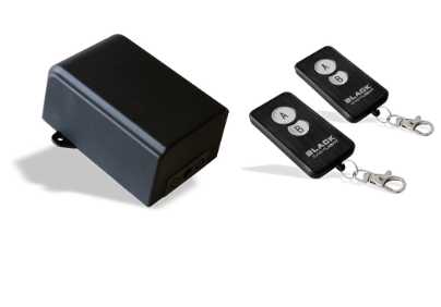 Kit Emissor Receptor 2 Canais e 2 Comandos (433MHz) Especial p/ Jardim - JollyLine