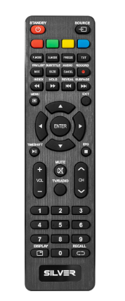 Comando Original p/ TV´s SILVER (Compatível com Números de Série ITJP...)
