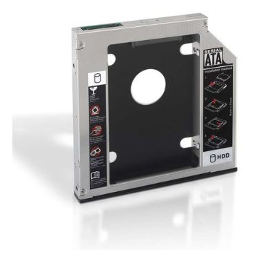 Conversor de Slot CD p/ Slot Disco Rigido 2,5" (12,7mm) - Nanocable