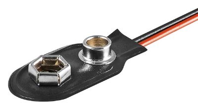 Suporte de Pilha 9V