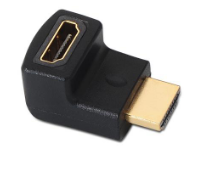 Adaptador HDMI Fêmea - HDMI Macho 90º - Nanocable