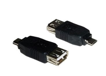 Adaptador USB 2.0 Fêmea - Micro USB Macho - Nanocable