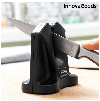 Afiador de Facas Pro V (Preto) - INNOVAGOODS