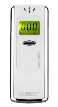 Alcoolímetro por Sopro (Teste ao Álcool) - KEMOT
