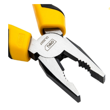 Alicate Combinado 7" 175mm (Amarelo) - DELI