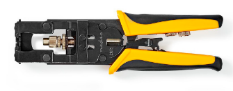 Alicate Cravar Fichas Compressão F/IEC/BNC/RCA - NEDIS