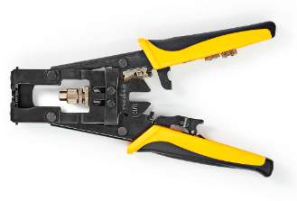 Alicate Cravar Fichas Compressão F/IEC/BNC/RCA - NEDIS