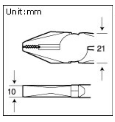 Alicate Universal 165mm (Blister) - Proskit