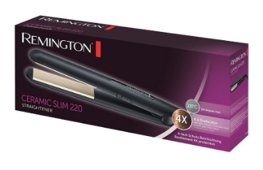 Alisador de Cabelo S1510 Ceramic Slim 220 (Preto) - REMINGTON