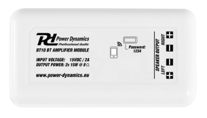 Amplificador Compacto Bluetooth 60W (BT10) - Power Dynamics
