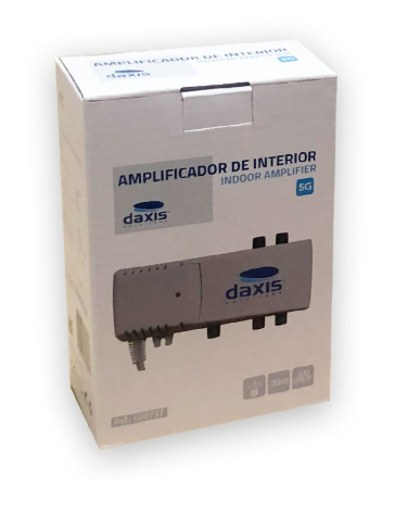 Amplificador Interior 1 Entrada / 4 Saídas (5G) - DAXIS