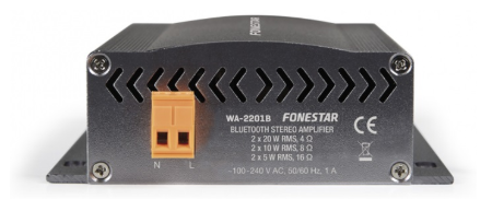 Amplificador Stéreo Bluetooth 2x 20W RMS - FONESTAR