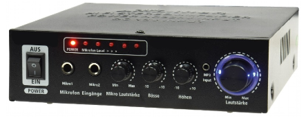 Amplificador Stereo Hi-FI 2x 10W (12/220V)