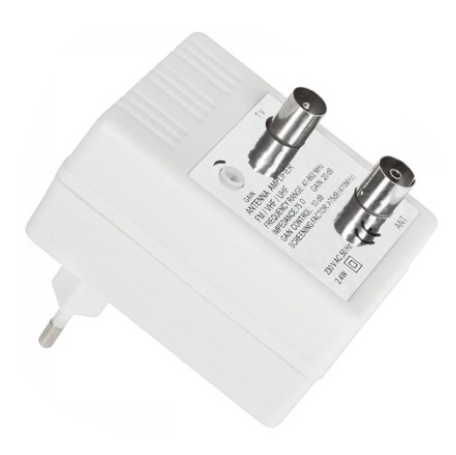 Amplificador de Antena Interior Banda Larga 20dB