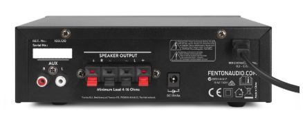 Amplificador de Karaoke Portátil Bluetooth MP3/USB 2x 50W (AV344) - FENTON