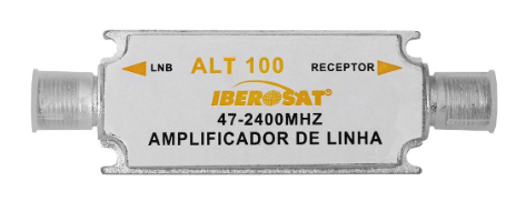 Amplificador de Linha 47-2400MHz 20dB - IBEROSAT
