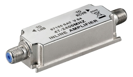 Amplificador de Linha (Satélite) 47~2450Mhz 20dB