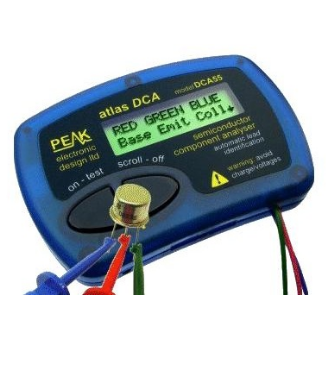 Analisador de Componentes Electrónicos DCA55