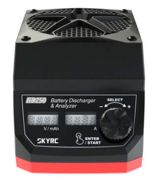 Analisador de Descarga de Bateria BD250 - SKYRC