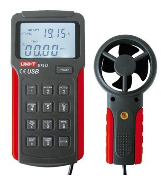 Anemómetro Digital USB - UNI-T