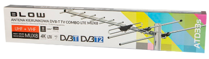 Antena TDT UHF COMBO LTE 11dB (ATD33S) - BLOW