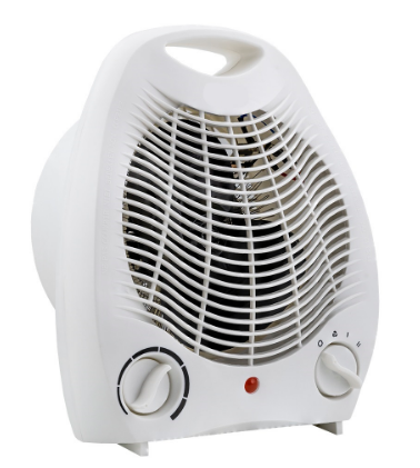 Aquecedor Compacto Vertical 2000W (Branco) - ESPERANZA