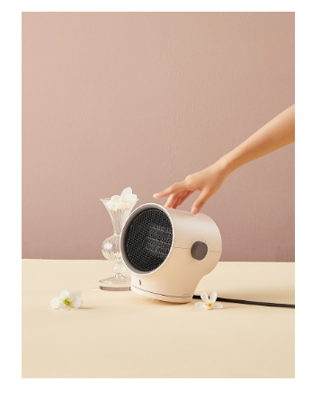 Aquecedor Termoventilador Rotativo c/ Função Refrigeração SmartFrog 1000W (Creme) - XIAOMI