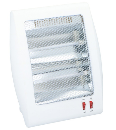 Aquecedor de Quartzo 800W (2 Barras) - ALPINA