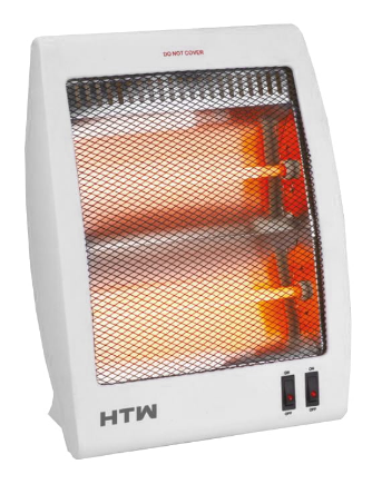 Aquecedor de Quartzo (2 Barras) 800W - HTW