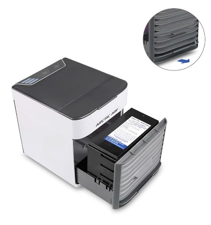 Ar Condicionado Portátil s/ Tubo "3-EM-1" (Branco/Cinzento) - ARTIC COOL