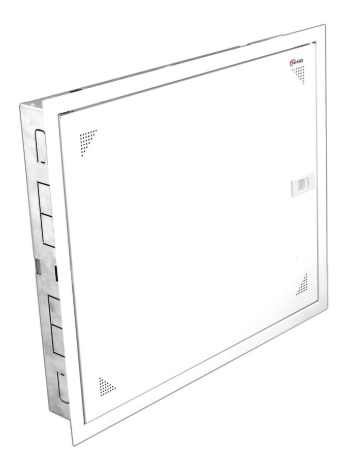 Armário Embutido ICT 600x500x80mm (Branco) - NIMO