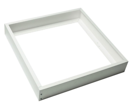 Aro Superficie Branco p/ Fixação Painel LED (60x60cm)