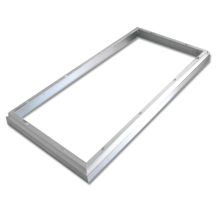 Aro Superficie p/ Fixação Painel LED 60 x 30cm (Cinza)