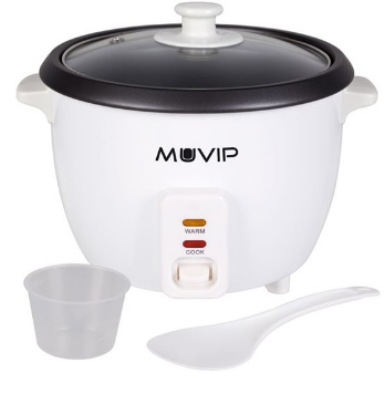Arrozeira 1L 400W (Branco) - MUVIP