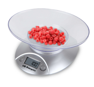 Balança de Cozinha 3Kg (1g) c/ Recepiente - ORBEGOZO