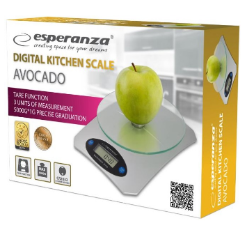 Balança de Cozinha Digital (5Kg) - ESPERANZA