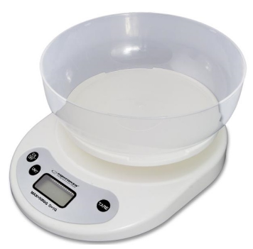 Balança de Cozinha Digital c/ Taça (5Kg) - ESPERANZA