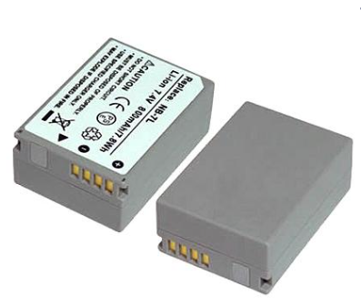 Bateria Câmara Canon NB-7L 850mAh Ion-Litio 7,4V