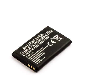 Bateria Compatível BL-5C, BL-5CA, BL-5CB, BR-5C Nokia (1100mAh)