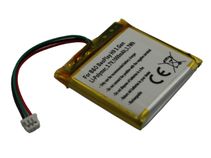 Bateria Compatível B&O BeoPlay H9 3,7V Bang & Olufsen (1000mAh)