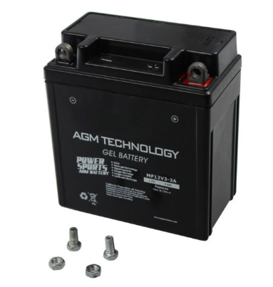 Bateria PB p/ Mota 12V 3Ah Alta Performance