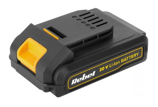 Bateria Recarregável 20V 2A p/ Ferramentas Eléctricas - REBEL RB-2001