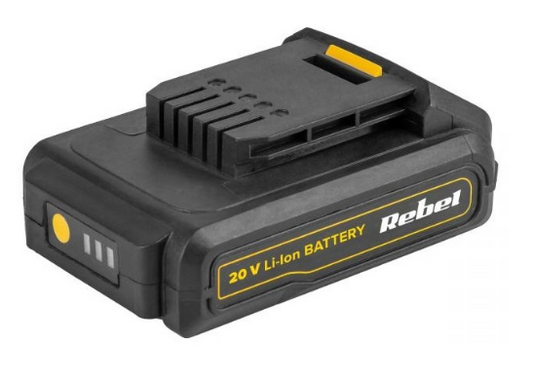 Bateria Recarregável 20V 2A p/ Ferramentas Eléctricas - REBEL RB-2001