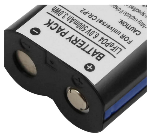 Bateria Universal CR-P2, LiFePO4 6,0V (500mAh)