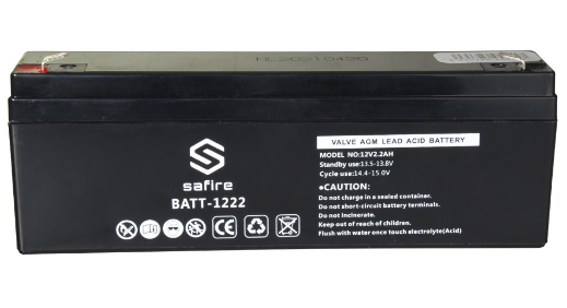 Bateria de Chumbo 12V 2,3Ah - SAFIRE