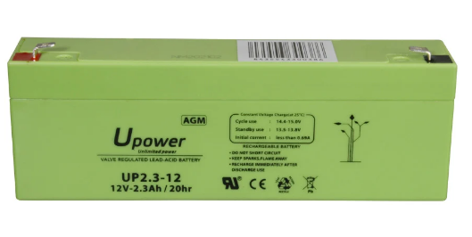 Bateria de Chumbo 12V 2,3Ah - UPOWER