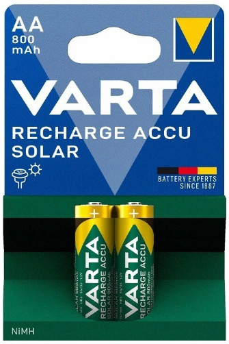 Blister 2x Pilhas Recarregáveis AA (Mignon) 800mAh - VARTA